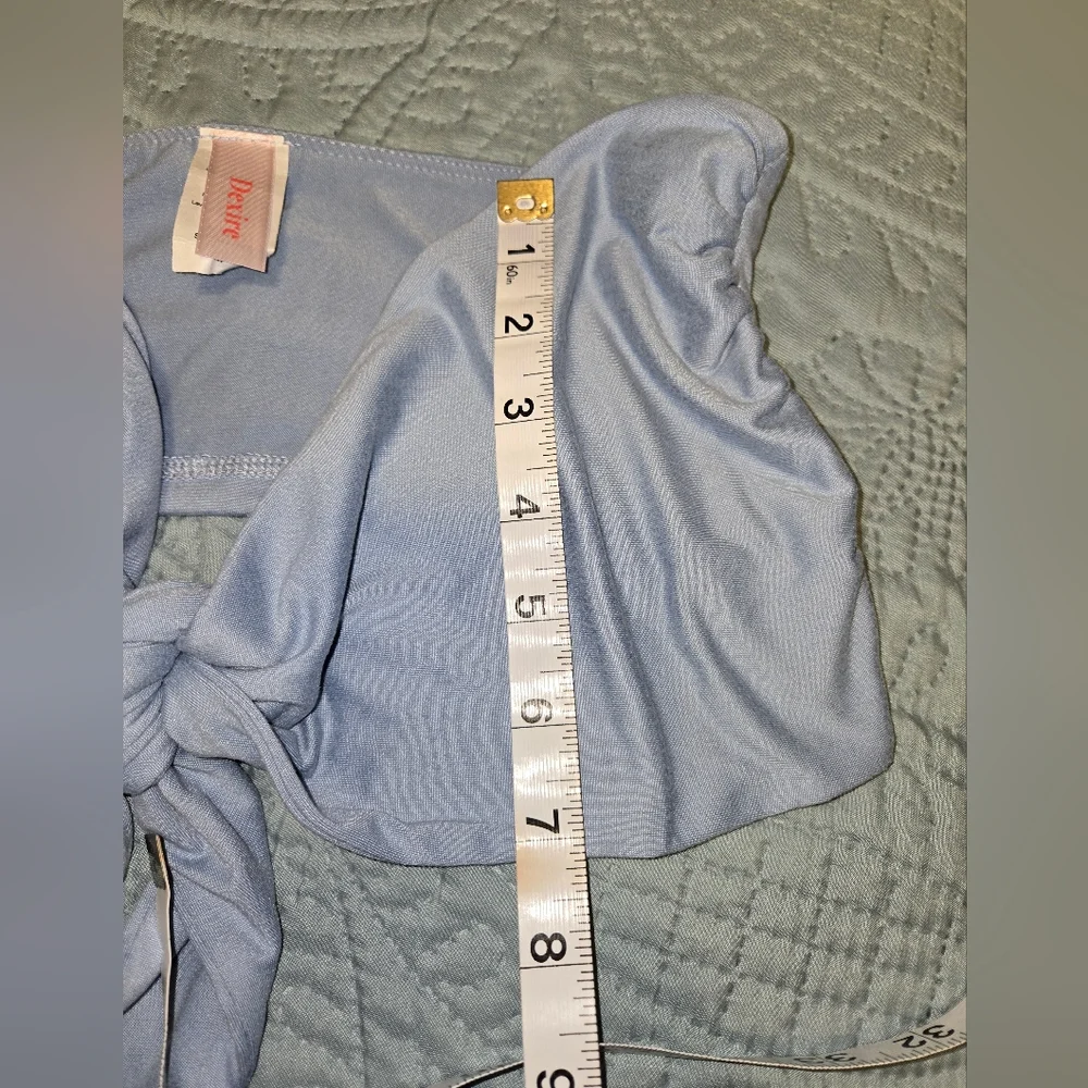 Dexire Women's sz M Blue Wide Leg Pant Set - Picture 10 of 14